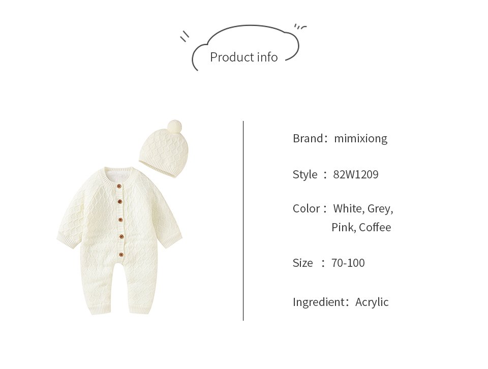 Fast Shipping 2025 Winter Baby Romper & Hat Set Mimixiong 4 详情 英文 03 5