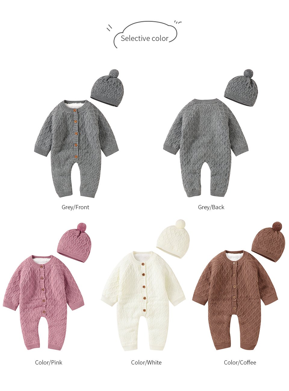 Fast Shipping 2025 Winter Baby Romper & Hat Set Mimixiong 5 详情 英文 05 4