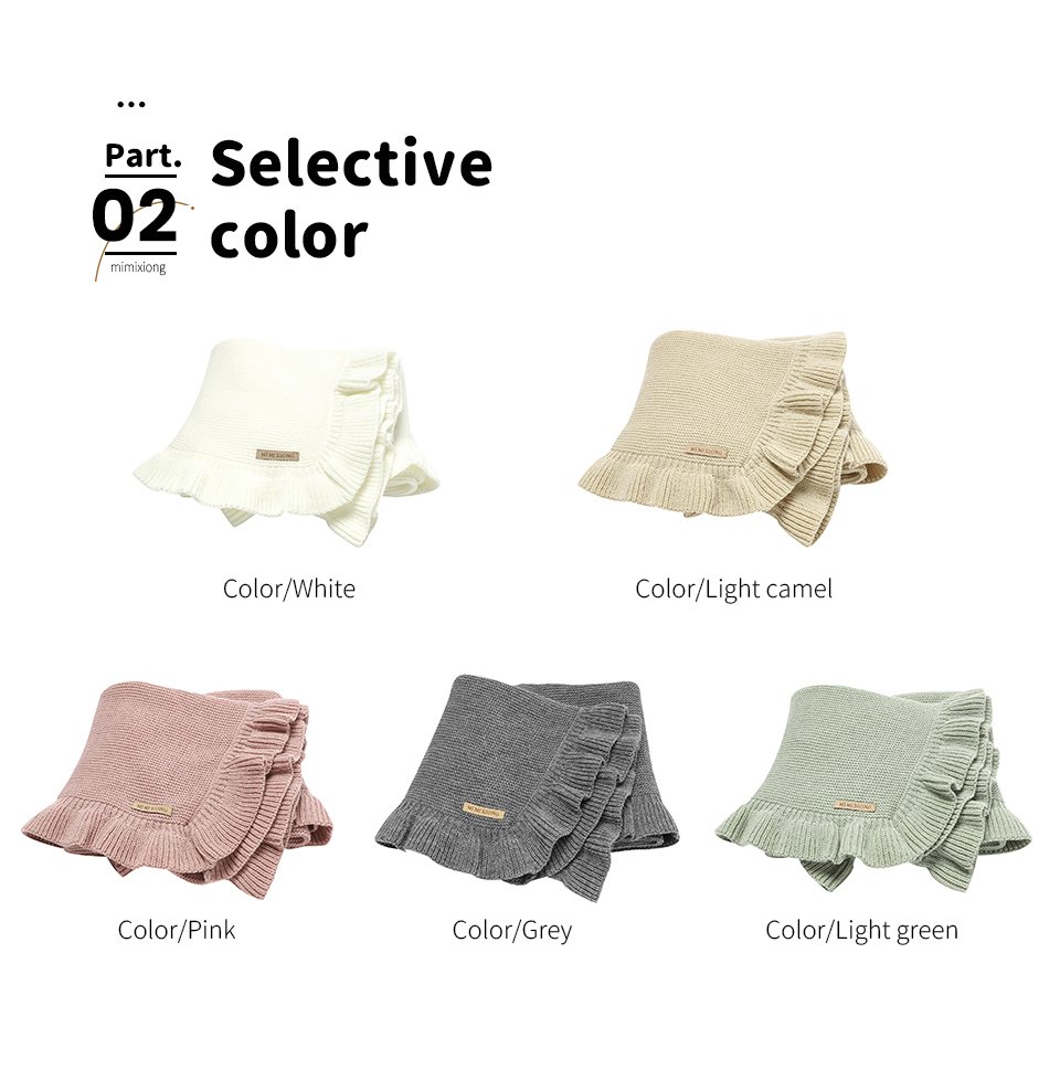 Soft Beautiful Pattern Knitted Baby Blankets Mimixiong 5 详情 英文 07 35