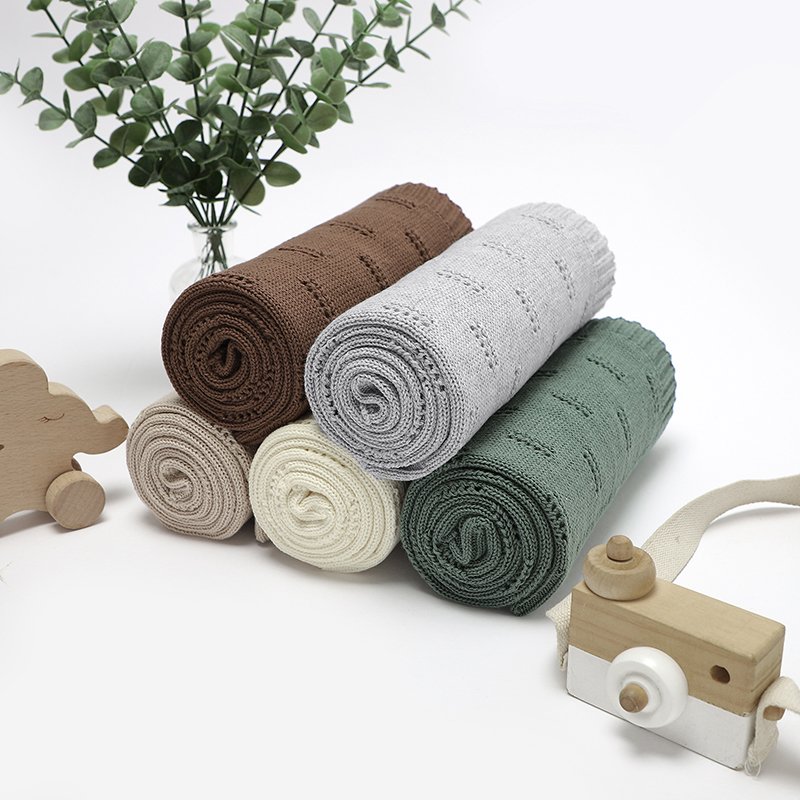 Hollow Out Summer Bedding Cover Blanket Mimixiong