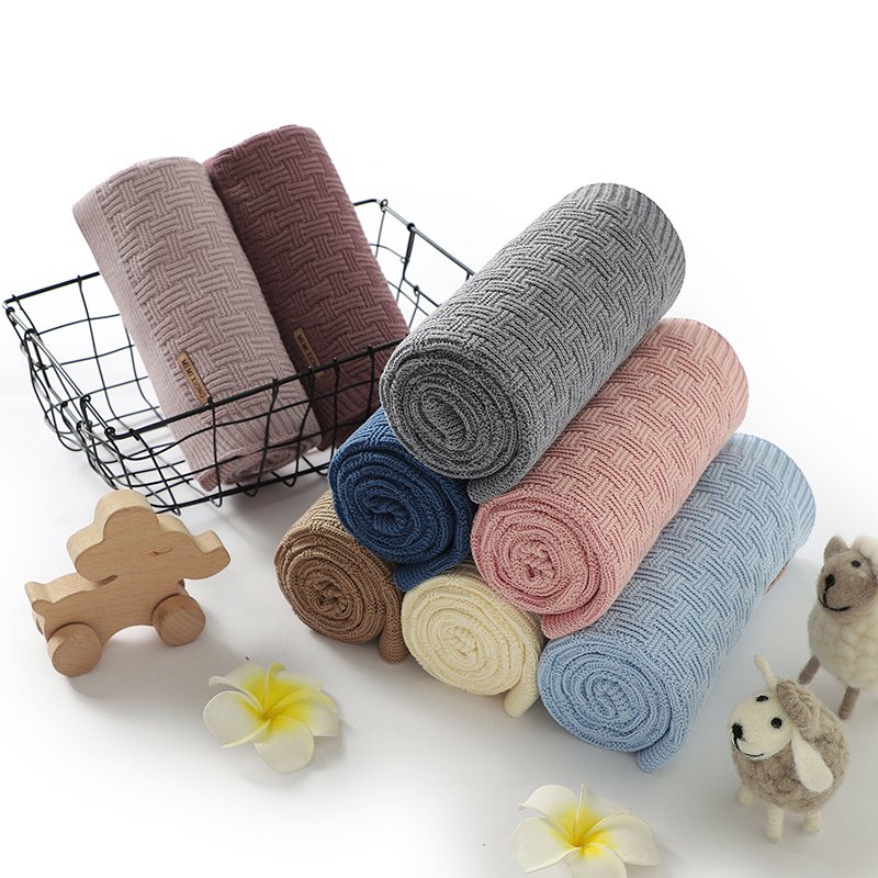 ODM/OEM Jacquard Design Swaddle Bedding Blankets Mimixiong