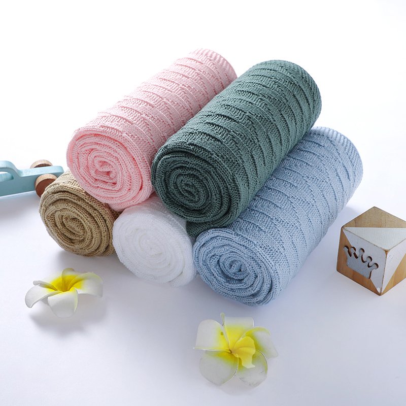 Baby Swaddle Muslin Blanket 100% Acrylic Mimixiong