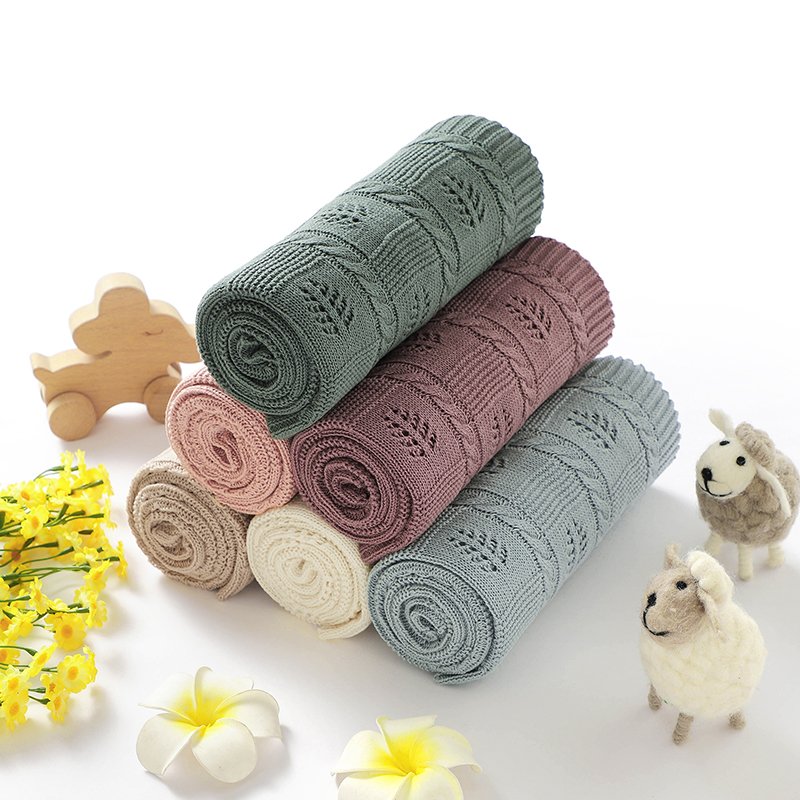 Gentle Swaddle Wrap Customization Babies Throw Blankets Mimixiong