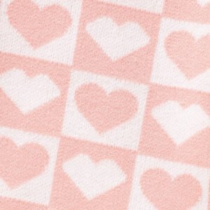 New Design Heart Pattern Baby Winter Set Pink Suit Mimixiong