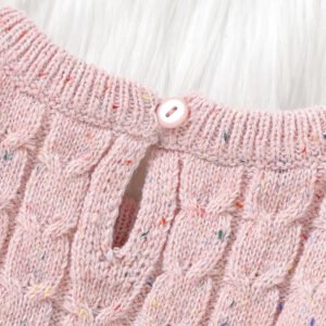 Colorful Dots Cotton Baby Cardigan Mimixiong