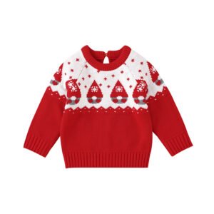 Wholesale New design Christmas Baby Sweater Mimixiong