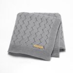 Throw Bedding Cotton Swaddle Crochet Baby Blanket Mimixiong