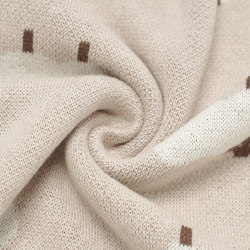 Cotton Blanket Animal Lamb Pattern Baby Products Mimixiong