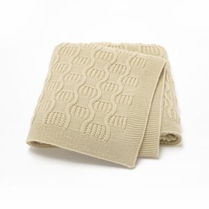 Solid Knitted Baby Blanket Wholesale Mimixiong