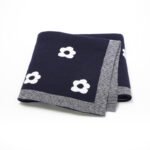 Jacquard Receiving Cotton Blanket Knitted Wrap Mimixiong