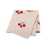 Baby Blankets Knitted Babi Stroller Swaddle Wrap Mimixiong