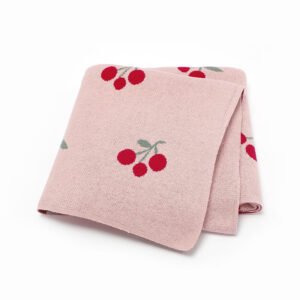Baby Blankets Knitted Babi Stroller Swaddle Wrap Mimixiong