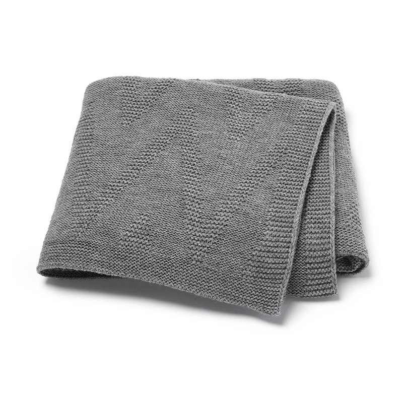 Knitted Newborn Stroller Wrap Swaddle Blankets Mimixiong