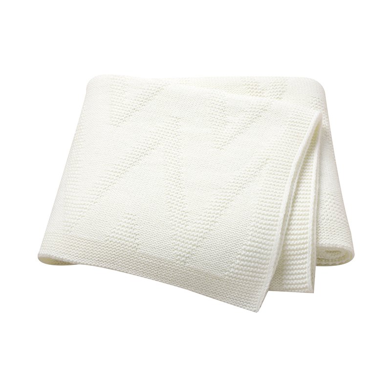Knitted Newborn Stroller Wrap Swaddle Blankets Mimixiong