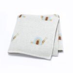 Manufacture Snail Patterned Baby Blanket Mimixiong