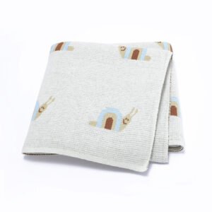 Manufacture Snail Patterned Baby Blanket Mimixiong