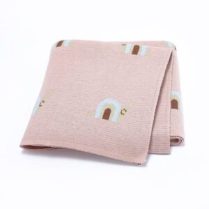Manufacture Snail Patterned Baby Blanket Mimixiong