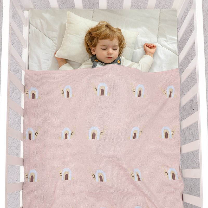 Manufacture Snail Patterned Baby Blanket Mimixiong