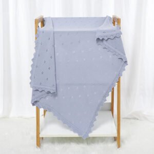 Newborn Baby Cotton Swaddle Blankets Breathable Mimixiong