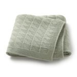 Wholesale Mimixiong Super Soft Baby Blanket Solid Color Knitted Baby Stroller Covers New Born Gift