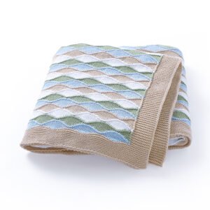Baby Blanket Swaddle Colorful Strips Cheap Wholesale Mimixiong