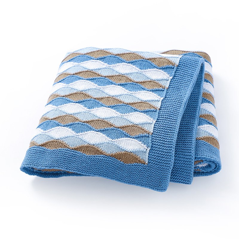Baby Blanket Swaddle Colorful Strips Cheap Wholesale Mimixiong