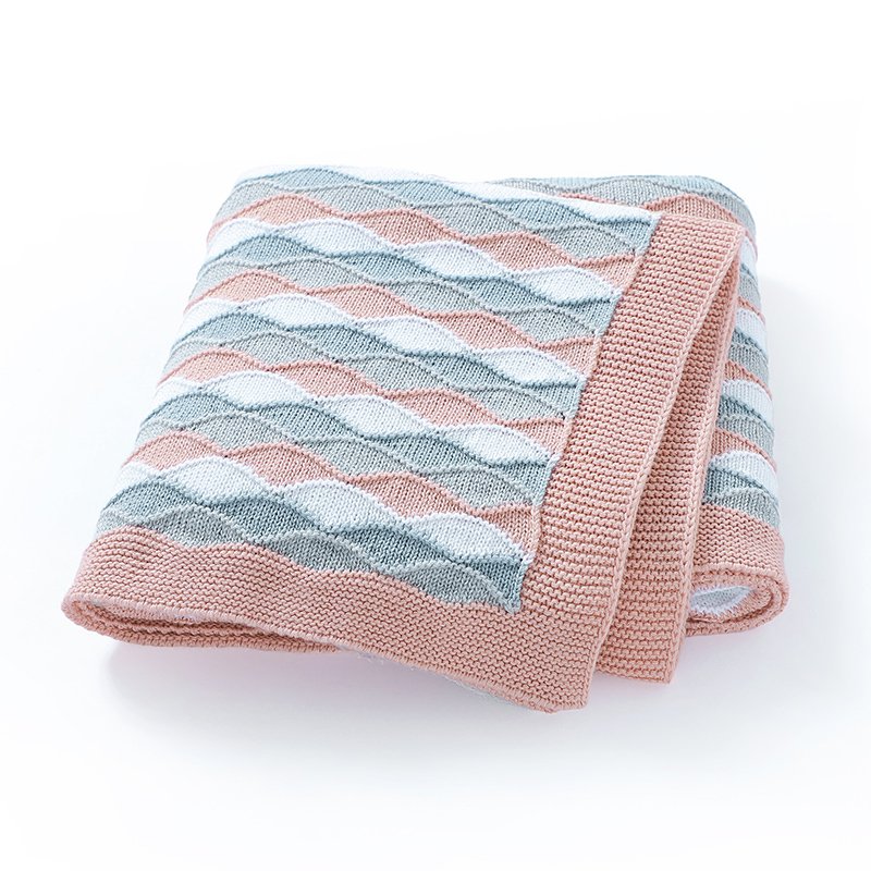 Baby Blanket Swaddle Colorful Strips Cheap Wholesale Mimixiong