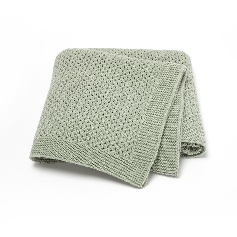 Solid Hollow Summer Bedding Cover Breathable Blanket Mimixiong