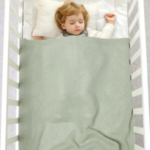 Solid Hollow Summer Bedding Cover Breathable Blanket Mimixiong