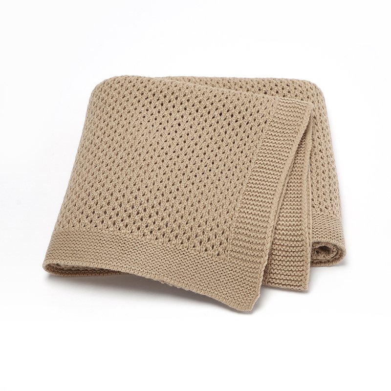 Solid Hollow Summer Bedding Cover Breathable Blanket Mimixiong