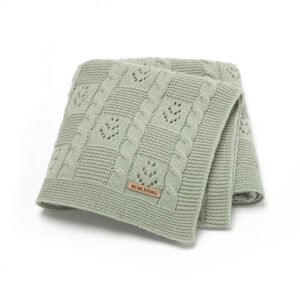 Hot Solid Color Knitted Baby Blanket Mimixiong