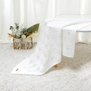 Hot Solid Color Knitted Baby Blanket Mimixiong