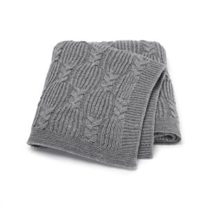 Luxury Custom Baby Wrap Knitted Blanket Mimixiong