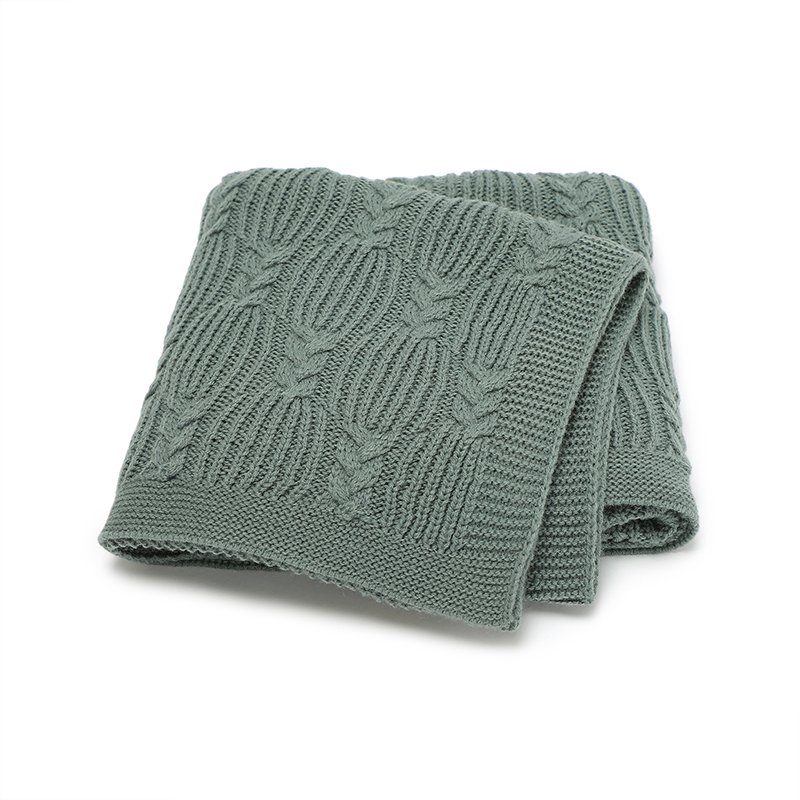 Luxury Custom Baby Wrap Knitted Blanket Mimixiong