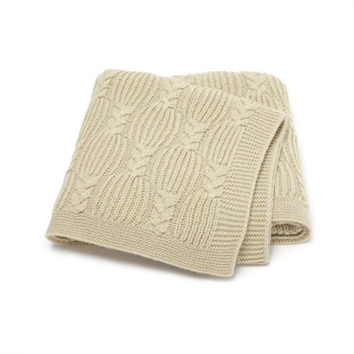Luxury Custom Baby Wrap Knitted Blanket Mimixiong