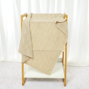 Luxury Custom Baby Wrap Knitted Blanket Mimixiong