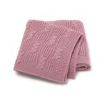 Luxury Custom Baby Wrap Knitted Blanket Mimixiong