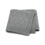 Cotton Plain Color Baby Knitted Swaddle Blanket Mimixiong
