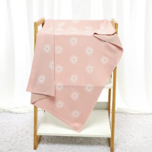 Baby Blanket Cotton Flower Patterned Blankets Mimixiong