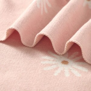 Baby Blanket Cotton Flower Patterned Blankets Mimixiong