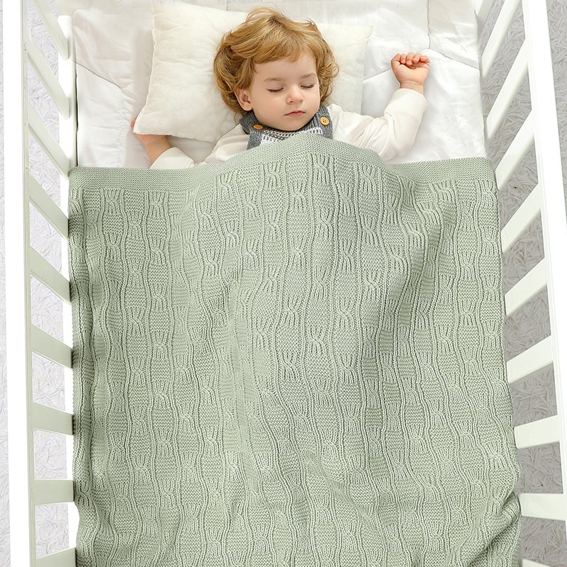 OEKO-TEX Wholesale Baby Blanket Solid Color Mimixiong