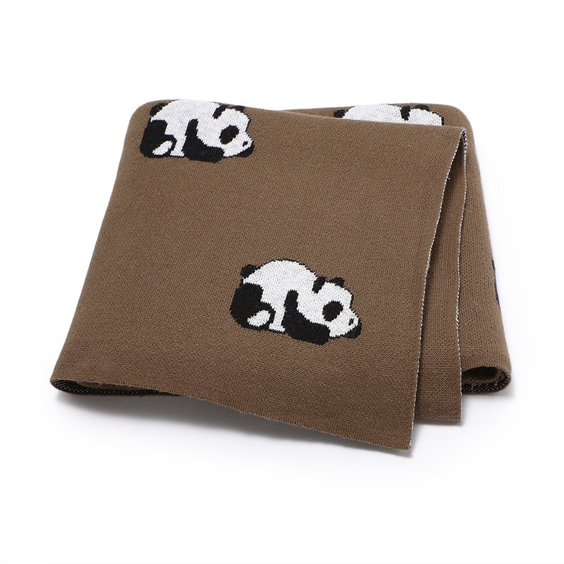 Cute Panda Animal Patterns Baby Shower Gift Blanket Mimixiong
