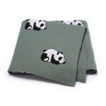 Cute Panda Animal Patterns Baby Shower Gift Blanket Mimixiong