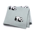 Cute Panda Animal Patterns Baby Shower Gift Blanket Mimixiong