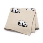 Cute Panda Animal Patterns Baby Shower Gift Blanket Mimixiong