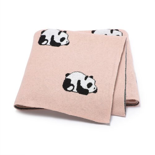 Cute Panda Animal Patterns Baby Shower Gift Blanket Mimixiong