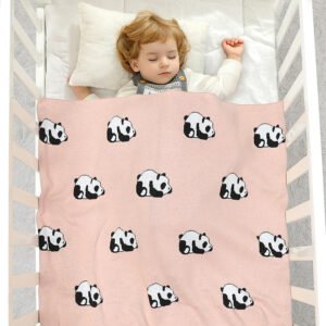 Cute Panda Animal Patterns Baby Shower Gift Blanket Mimixiong
