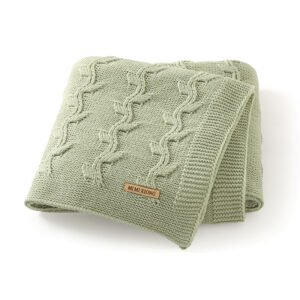 Baby Swaddle Skin-friendly Baby Knitted Blankets Mimixiong