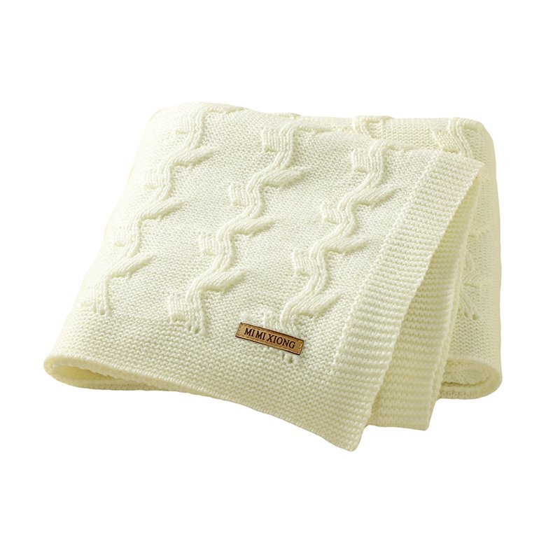 Baby Swaddle Skin-friendly Baby Knitted Blankets Mimixiong