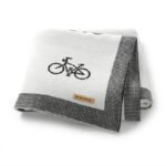 Bicycle Print Baby Soft Baby Swaddle Muslin Blankets Mimixiong